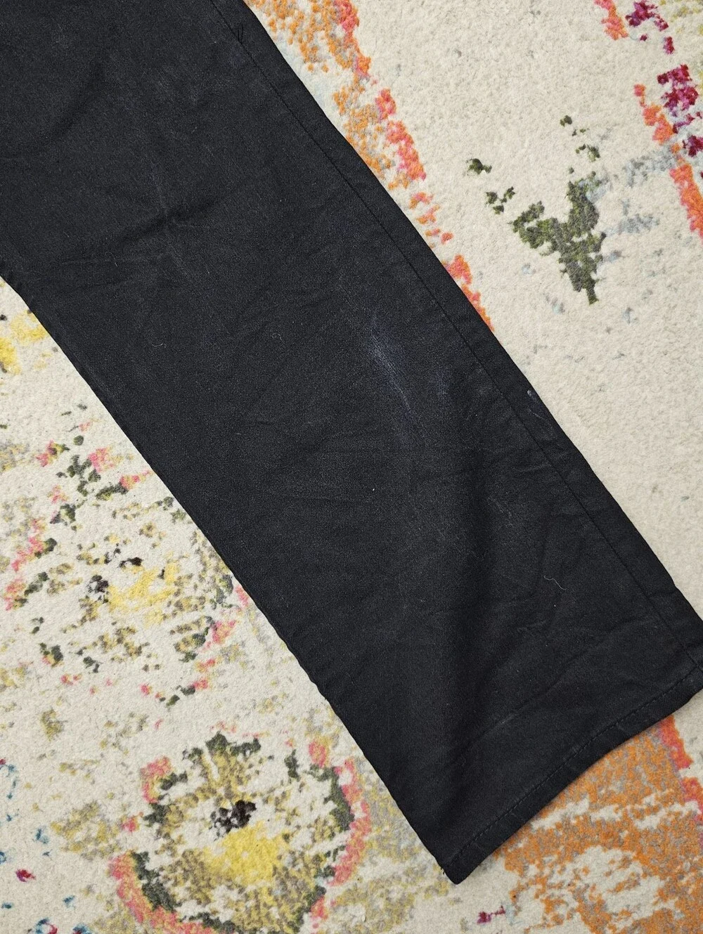 BKE Buckle Jake Men's Bootleg Denim Jeans Size 36L Measures 36 x 34 Black